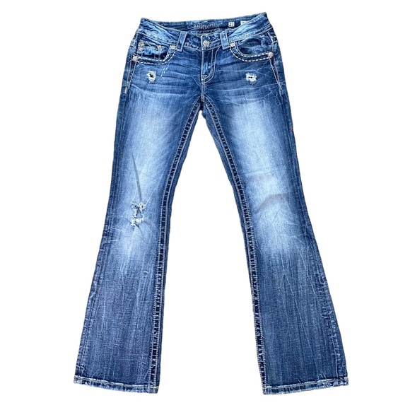 Miss Me Womans Jeans Size 27 JE8901B2R Boot - Picture 2 of 6